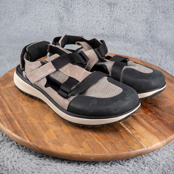 SAS Cub Stone Age Women’s Sandals With Straps Size 8.5 Grey/Black - Picture 1 of 8